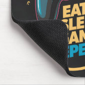 Tapis De Souris Epic Gaming Gear. Manger. Dormir. Jeu. Recommencer (Coin)