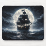 Tapis De Souris Epic Pirate Ship Moon Mouse Pad – Dark Ocean Pirat<br><div class="desc">Upgrade your desk setup with this epic pirate ship mouse pad featuring a mysterious vessel sailing across a dark ocean beneath a massive glowing moon. Surrounded by mist, waves, and a dramatic night sky, this design captures the spirit of pirate adventure and legendary sea voyages. The cinematic nautical artwork creates...</div>
