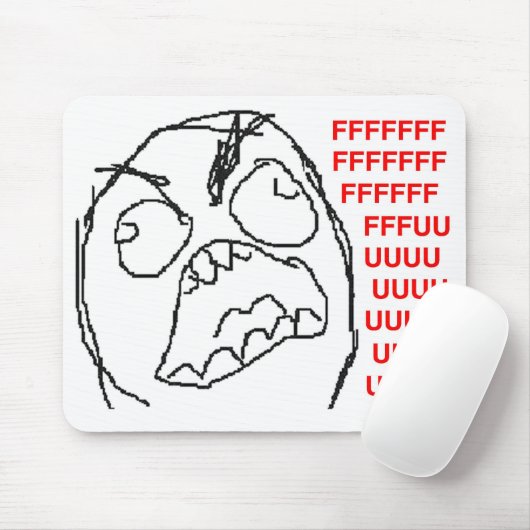 Tapis De Souris Epic Rage Guy Mousepad (Avec souris)
