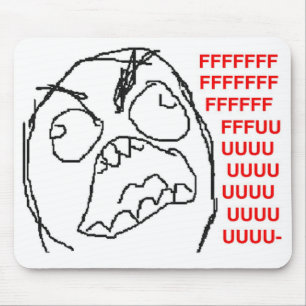 Tapis De Souris Epic Rage Guy Mousepad