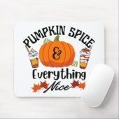 Tapis De Souris Épices citrouilles Tout Nice (Avec souris)