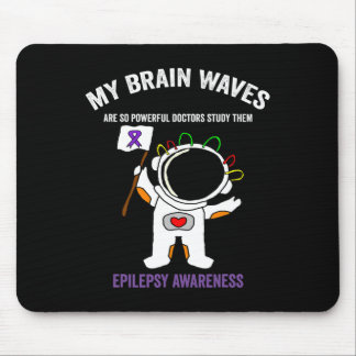 Tapis De Souris Epilepsie conscience ruban violet - Spatial