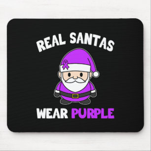 Tapis De Souris Epilepsie Les Santas Véritables Portent Un Soutien
