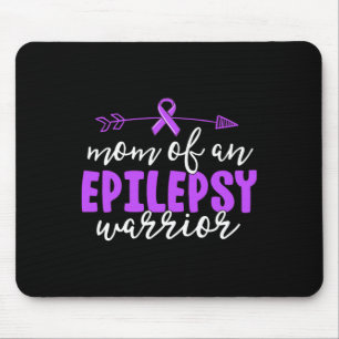 Tapis De Souris Epilepsie Maman Purple Ribbon Sensibilisation Mère