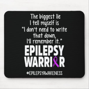 Tapis De Souris Epilepsie Sensibilisation Écrivez-le Epileptique G