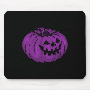 Tapis De Souris Epilepsie Violet Citrouille Sensibilisation Ribbon