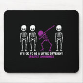 Tapis De Souris Epilepsy maman guerrier conscience violet hallowee (Devant)