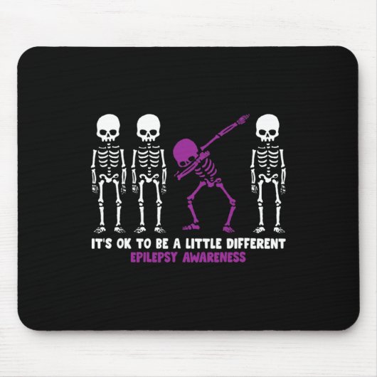 Tapis De Souris Epilepsy maman guerrier conscience violet hallowee (Devant)