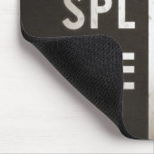 Tapis De Souris Épissure ici Mousepad de film (Coin)