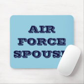 Tapis De Souris Épouse de la Force aérienne de Mousepad (Avec souris)