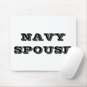 Tapis De Souris Épouse de la marine de Mousepad (Avec souris)