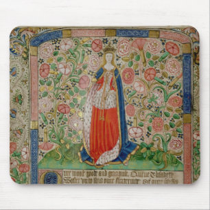 Tapis De Souris Épouse de la Reine d'Elizabeth Woodville de roi