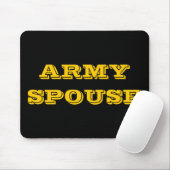 Tapis De Souris Épouse de l'armée de Mousepad (Avec souris)