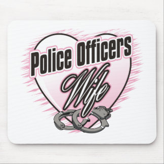 Tapis De Souris Épouse de policiers