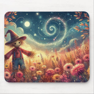 Tapis de souris épouvantail