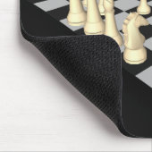 Tapis De Souris Épreuve avec pièces d'échecs - Mousepad personnali (Coin)