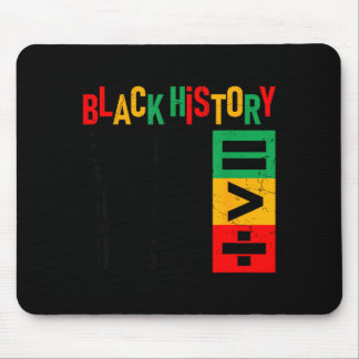 Tapis De Souris Equality Is Greater Than Division Black History Me