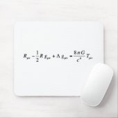 Tapis De Souris équation de champ Einstein de la relativité généra (Avec souris)