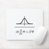 Tapis De Souris Équation Schrödinger (Avec souris)
