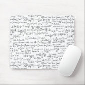 Tapis De Souris Équations //de maths écrites par main (Avec souris)