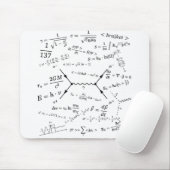 Tapis De Souris Équations et formules de physique (Avec souris)