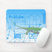 Tapis De Souris Équations mathématiques et dessins géométriques (Avec souris)