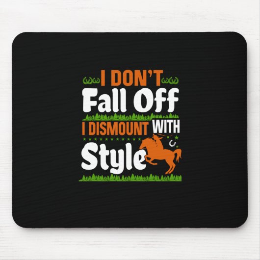 Tapis De Souris Equestrian I Do Not (Devant)