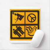 Tapis De Souris Équilibre d'université (Avec souris)