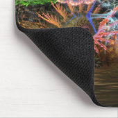 Tapis De Souris Equilibrio : Fractale YinYang Mousepad (Coin)