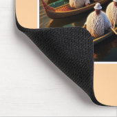 Tapis De Souris Équipage d'aviron de Yarnball (Coin)