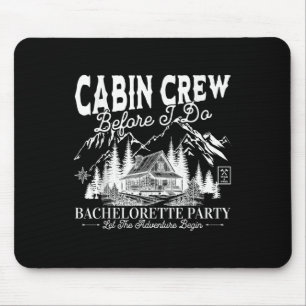 Tapis De Souris Équipage de cabine avant de faire le camp Bach EVJ