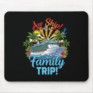 Tapis De Souris Équipage de croisière 2025 Croisière familiale 202