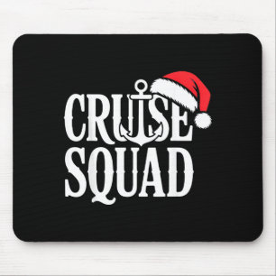 Tapis De Souris Équipage de croisière Fête Noël Amoureux de la mar