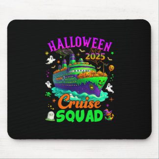 Tapis De Souris Équipage de croisière Halloween 2025 Croisière en