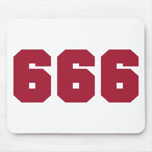 Tapis De Souris Équipe 666 (Devant)
