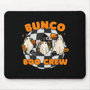 Tapis De Souris Équipe Bunco Boo Dés de Bunco Halloween