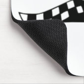 Tapis De Souris Équipe Checkered Mousepad de course d'attaque (Coin)