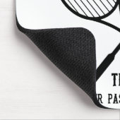 Tapis De Souris Équipe de badminton (Coin)