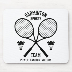 Tapis De Souris Équipe de badminton