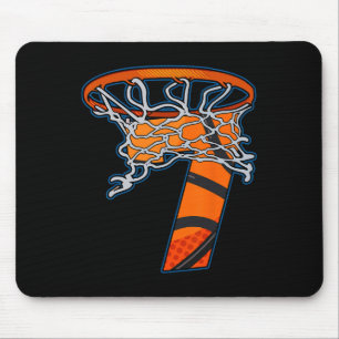 Tapis De Souris Équipe de basket-ball amusante Ventilateur sportif