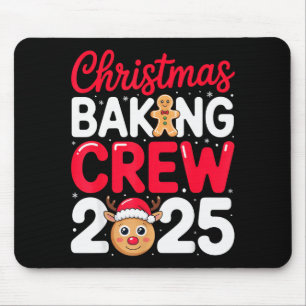 Tapis De Souris Équipe de boulangerie de Noël 2025 pour les boulan