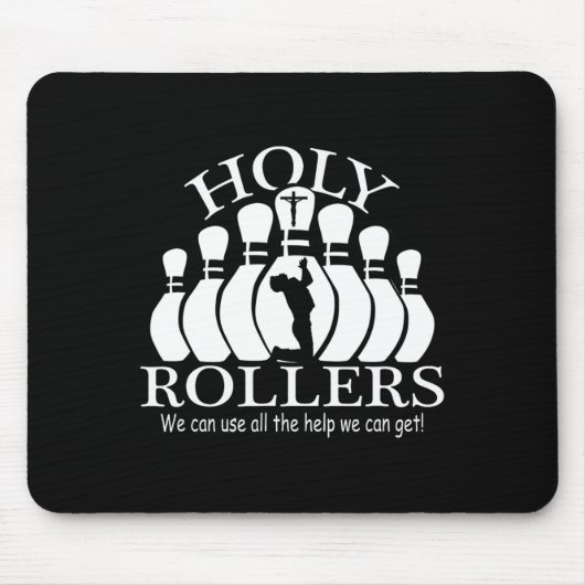 Tapis De Souris Équipe de Bowling de jumelage des St-Rollers (Devant)