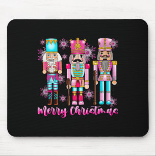 Tapis De Souris Équipe de Casse-Noisette Rose Noël Byllet Xmas F
