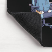 Tapis De Souris Équipe de chat de joueur mème drôle (Coin)