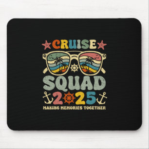 Tapis De Souris Équipe de croisière 2025 Été Vacances Tenues assor