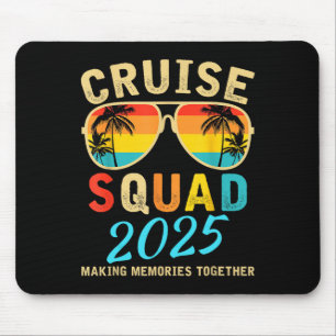 Tapis De Souris Équipe de croisière 2025 Famille de jumelage de va