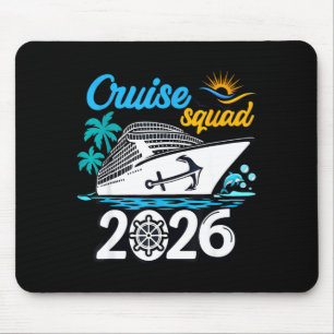 Tapis De Souris Équipe de croisière 2026 en croisière plage d'Hawa