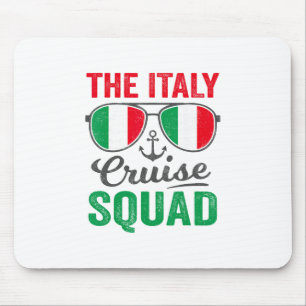 Tapis De Souris Équipe de Croisière en Italie 2025 Vacances Italie
