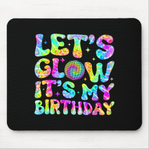 Tapis De Souris Équipe de groupe de fête lumineuse des années 80 l