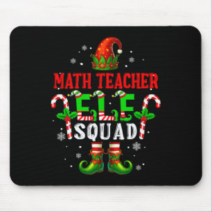 Tapis De Souris Équipe de lutin professeur de maths Chapeau de lut